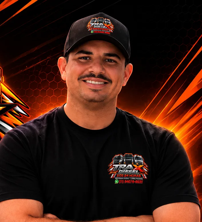 Carlos Henrique, técnico da Trax Diesel